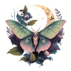 Midnight moth