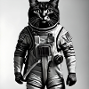 Cosmonaut cat - Astronaut cat