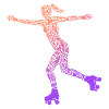 Roller Skates Roller Skates Girls Symbols Roller Skate