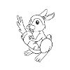 Rabbit, rabbit, gift, gift idea