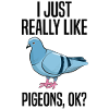 Pigeon Pigeon Lovers Quote Gift