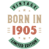 The legend of 1905 birthday