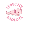Axolotl Aquatic Animal Water Gift