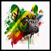 French Bulldog "BobMarley" Design