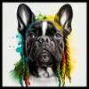 French Bulldog "BobMarley" Design