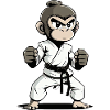 Karate Monkey - Japanische Karateka