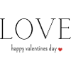 Amour - joyeuse Saint-Valentin
