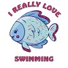 Fish swimming in the water