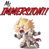 My immersion!