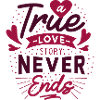 True love never ends