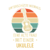 Ukulele Ukulele-Spieler Ukulelist