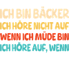 Bäcker Spruch Fun