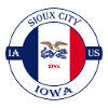 Sioux City Iowa Flag USA Travel Souvenir Badge