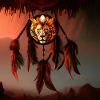 Dream catcher with lion