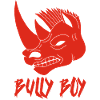 Red rhinoceros head