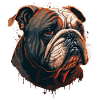 Cute Brown Pet Bulldog
