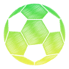 Ball Fussball Silhouette