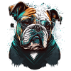 Clever Looking Bulldog
