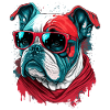 Cool on Red Bulldog