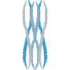 wave Art | blue-grey