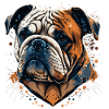 Sad Face Bulldog