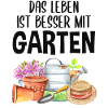 Garten Spruch Hobby Gärtner Geschenkidee