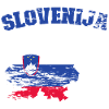 Slovenia Flag Map used