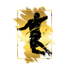 Basketteur Basketteur Dunking Gold Splash