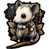Opossum Chibi Fantasy Funny Trend Animals Rat