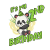 Its My 2 Birthday Panda