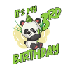 It's my 3rd birthday panda
