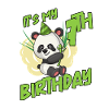 It's my 7th birthday Panda