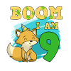 9th birthday fox