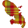 Map of Martinique
