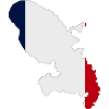 Map of Martinique