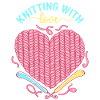 Knitting Love Heart – Stricken mit Liebe