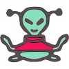 Bougli the happy alien