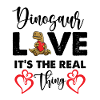 Saint-Valentin Dinosaure Dinosaure Amour