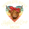 Scottish Highland cattle cow