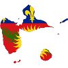 Map of Guadeloupe