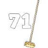 Birthday 71 B2 brooms
