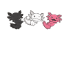 Femaric Flag Pride LGBTQ Axolotl