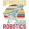 Robot Robotics Engineer Retro