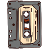 Musikkasette Tape