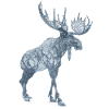 Elch Skulptur Schweden