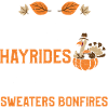 Flannels Hayrides Pumpkins Sweat...