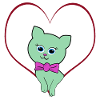 cat heart