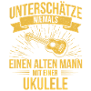 Ukulele Ukulele-Spieler Ukulelist