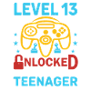 Abschlag zum 13. Geburtstag. Level 13 freigeschaltet