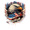 American Patriotic USA Design
